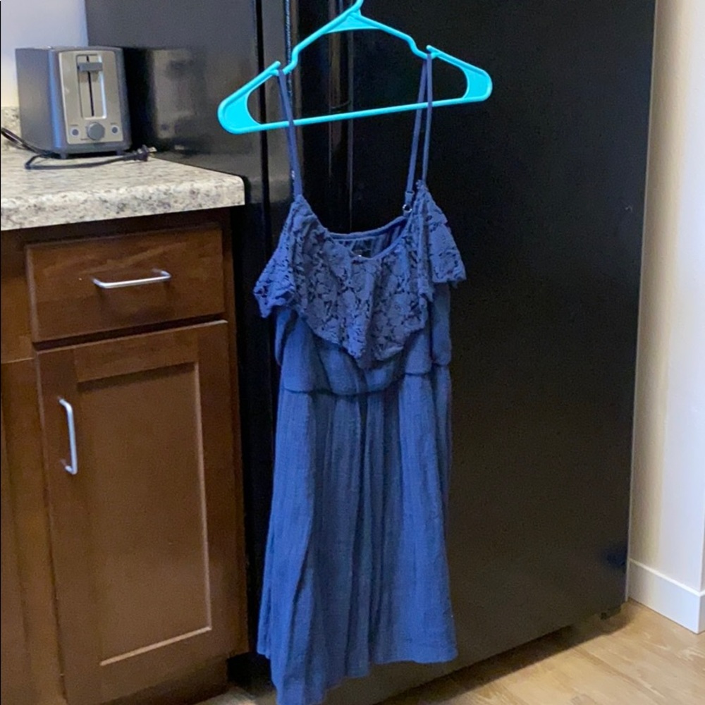 Navy blue dress